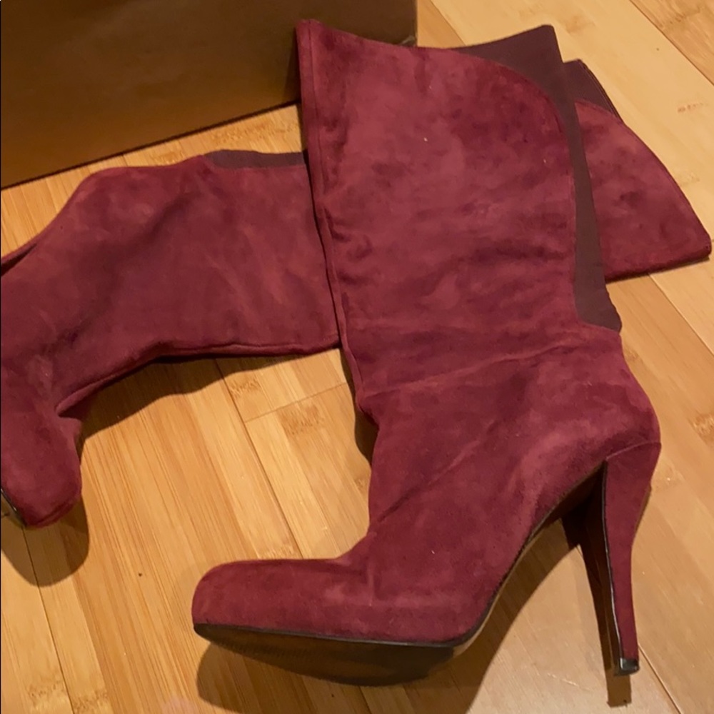 Calf length boots